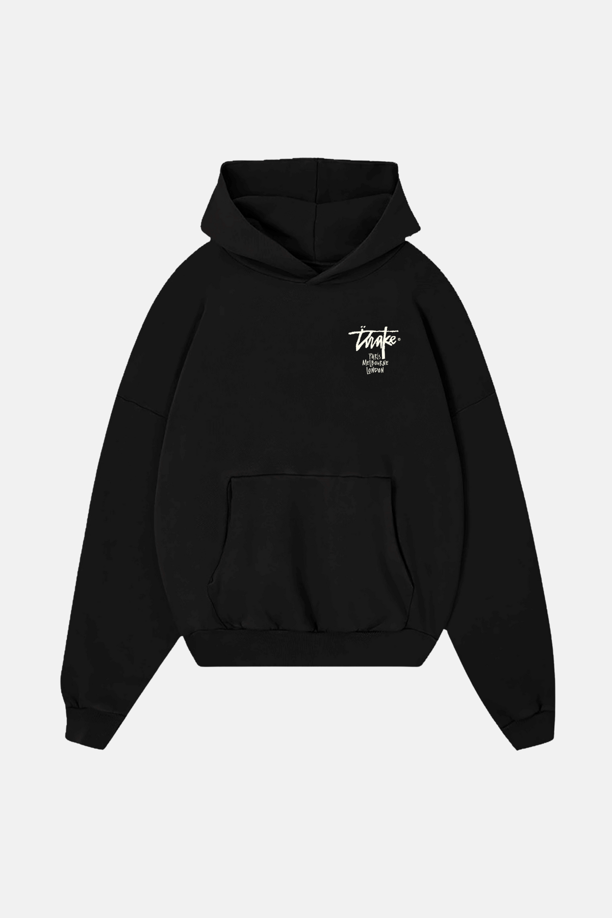 BLACK ORIGIN HOODIE