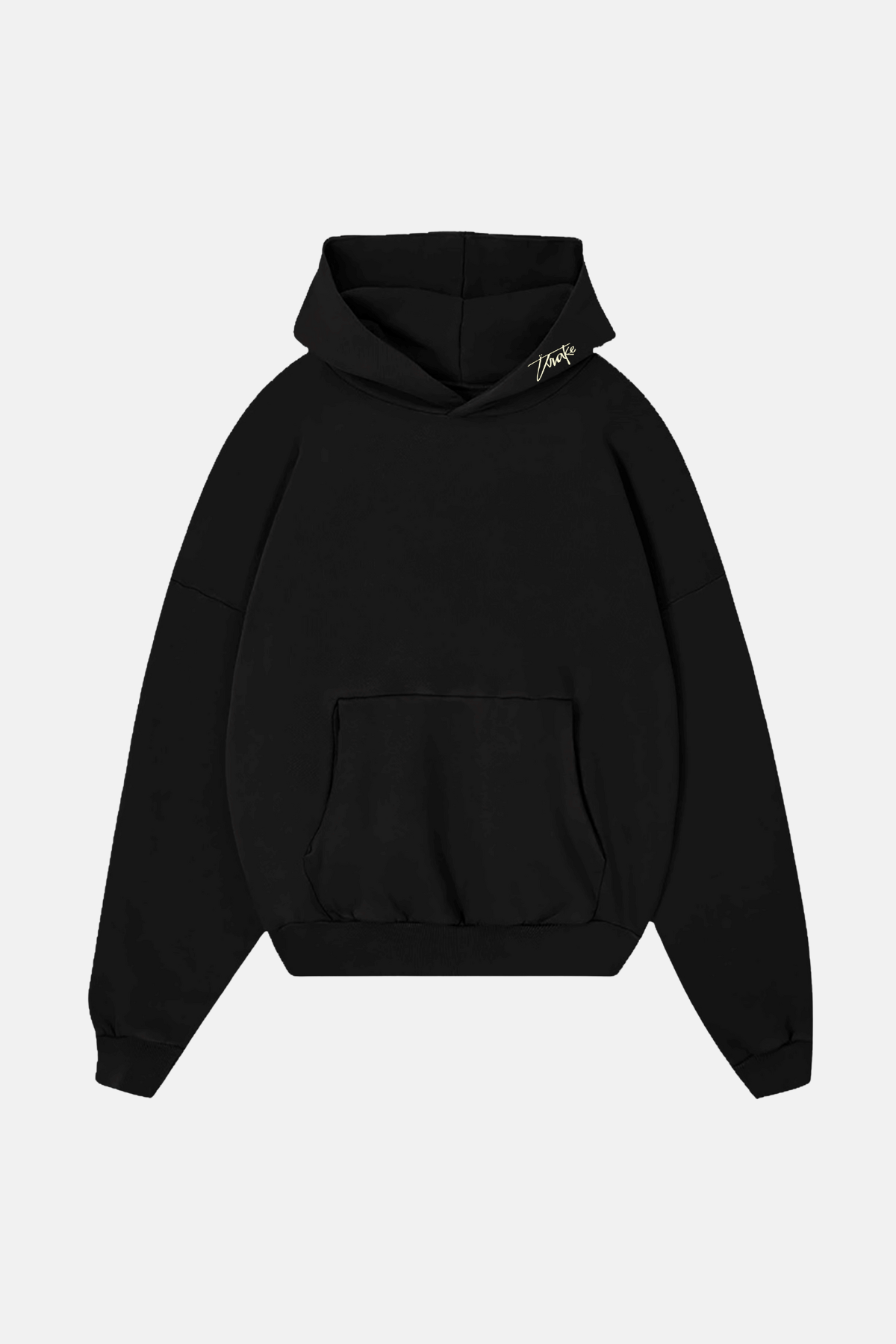PURE BLACK HOODIE