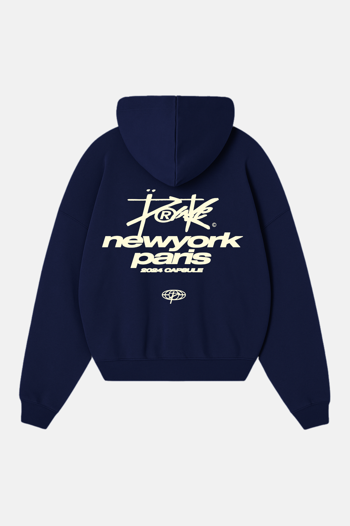 BLUE NY HOODIE