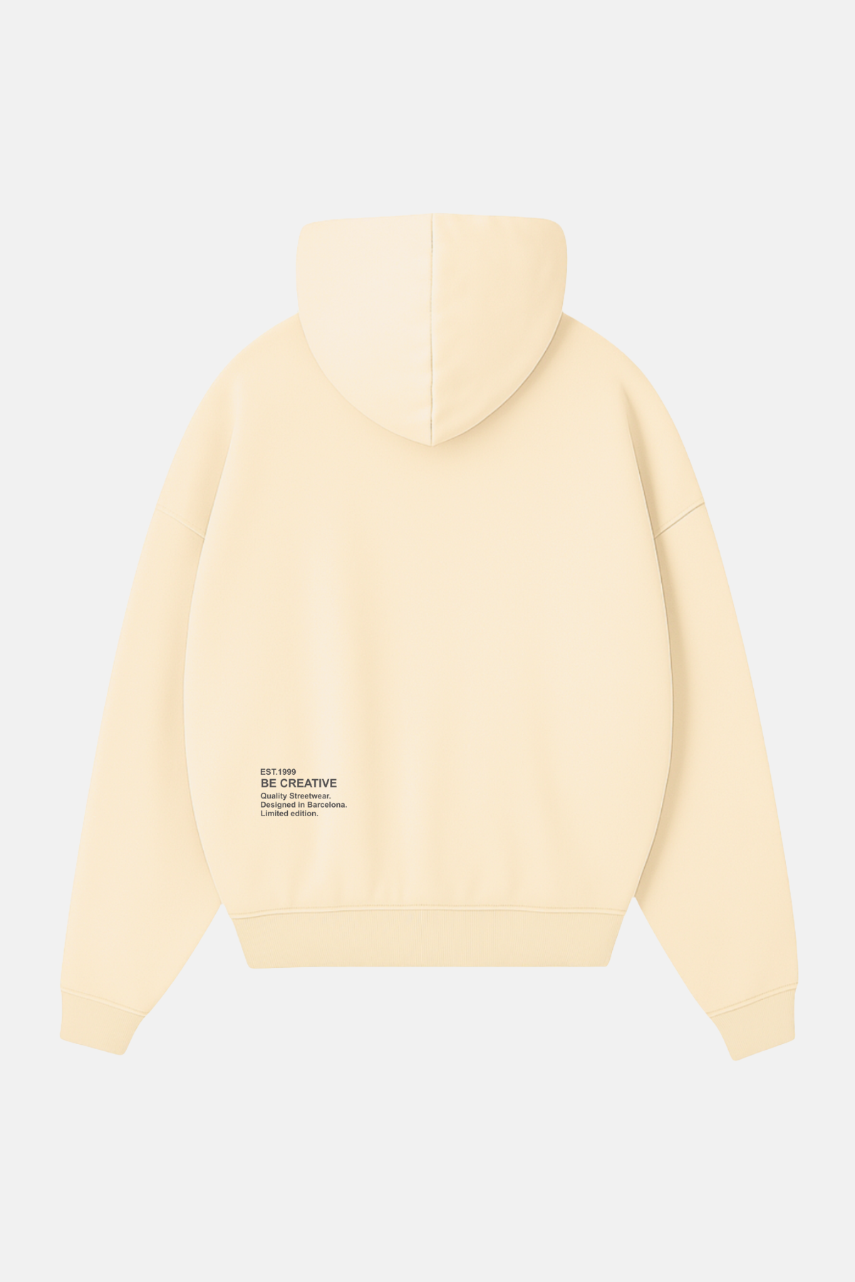 BEIGE HOODIE ESSENTIAL